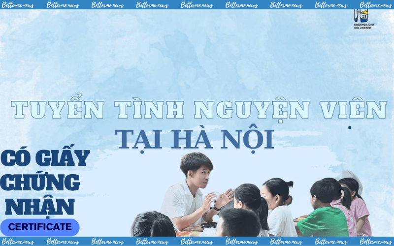 img of Guiding Light Tuyển Tình Nguyện Viên Dạy Học Và Admin Hà Nội 2024 – 2025