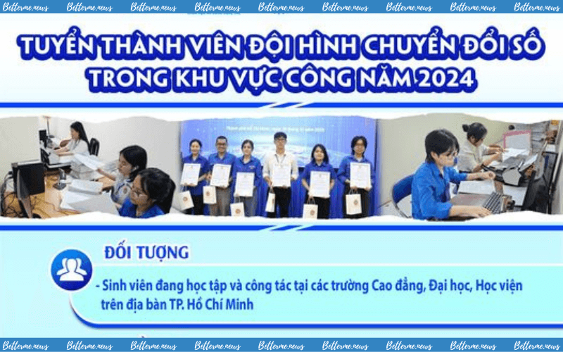 img of Tuyển Dụng Đội Hình Chuyển Đổi Số Khu Vực Công 2024