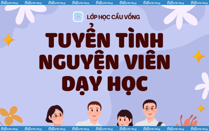 img of Lớp Học Cầu Vồng Tuyển Dụng Tình Nguyện Viên Dạy Học