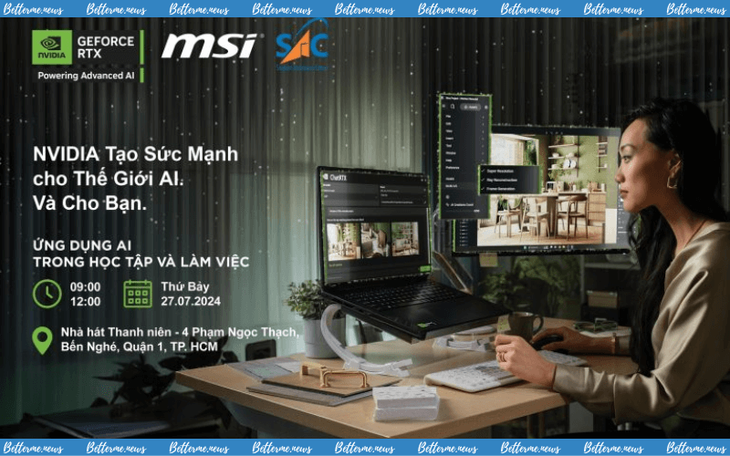 img of Đăng Ký Tham Gia Sự Kiện RTX AI PC - Mở Kỷ Nguyên AI Cùng MSI