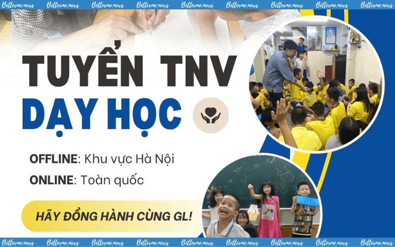 img of Guiding Light Tuyển Bổ Sung Tình Nguyện Viên Dạy Học Cho Trẻ Khó Khăn, Khiếm Thị Online & Offline