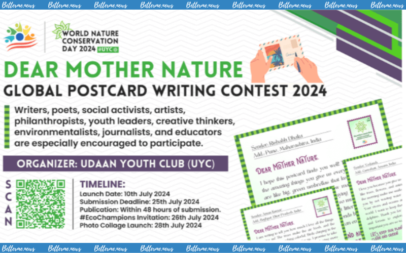 img of Cuộc Thi “Dear Mother Nature Global Postcard Writing Contest” Mở Đơn Đăng Ký 2024