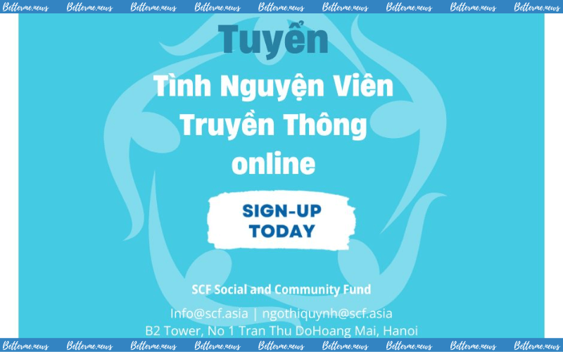 img of Quỹ SCF Tuyển Tình Nguyện Viên Truyền Thông Online Cho Ban Dự Án 2