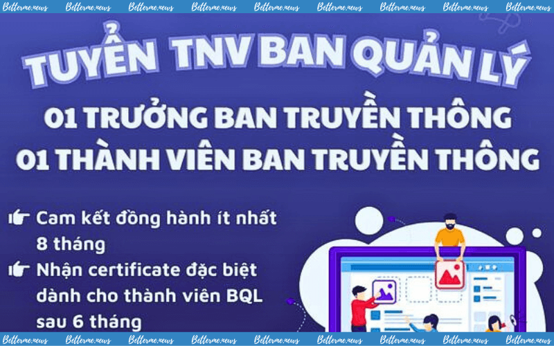 img of Tuyển Tình Nguyện Viên Ban Truyền Thông - Lớp Học Cầu Vồng