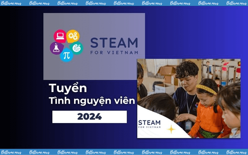 img of STEAM For Vietnam Tuyển Tình Nguyện Viên 2024