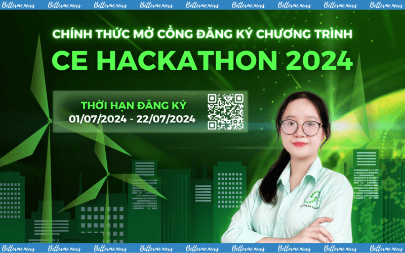 img of Chính Thức Mở Cổng Đăng Ký Chương Trình Sáng Tạo Giải Pháp Kinh Tế Tuần Hoàn - Ce Hackathon 2024