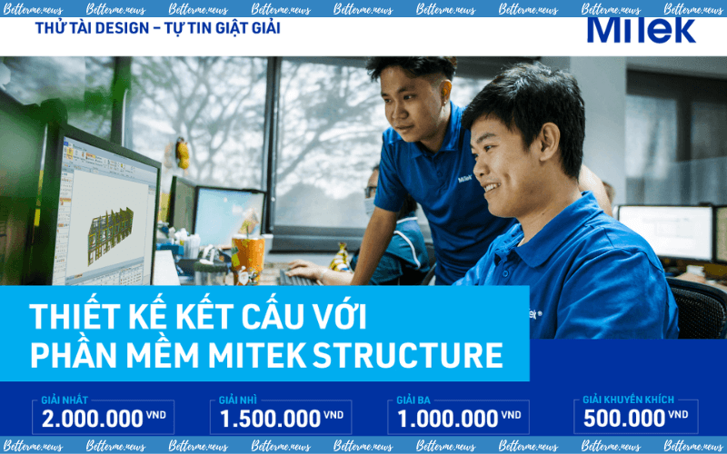 img of Cuộc Thi Thiết Kế Kết Cấu Với Phần Mềm Mitek Structure 2024