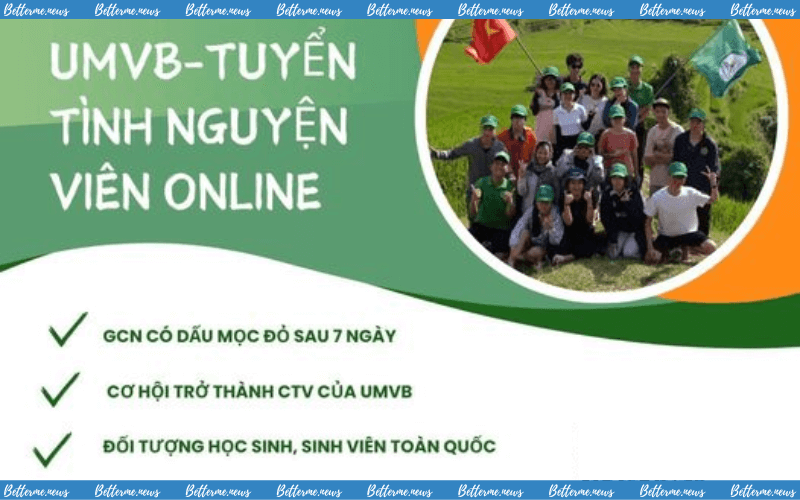 img of Dự Án Ước Mơ Vùng Biên Mở Đơn Tuyển Tình Nguyện Viên Online