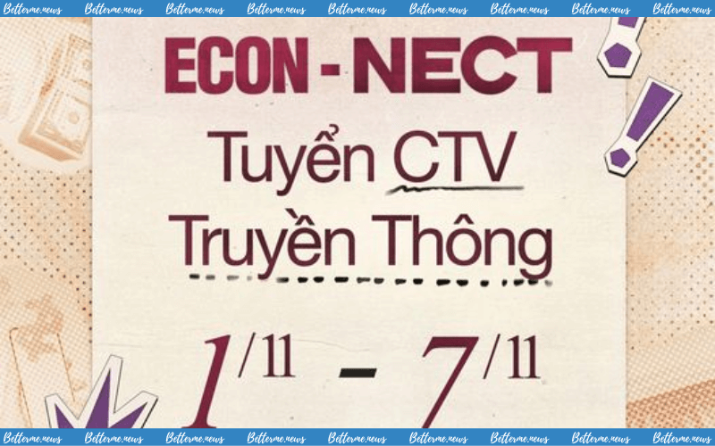 img of ECON-ee Chính Thức Mở Đơn Tuyển Cộng Tác Viên Truyền Thông Sự Kiện ECON-nect