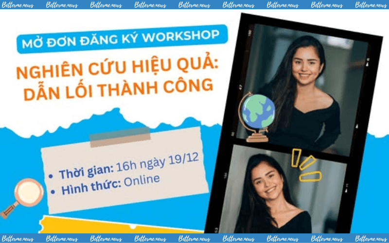 img of Workshop “Nghiên Cứu Hiệu Quả – Dẫn Lỗi Thành Công” Chính Thức Mở Đơn Đăng Ký