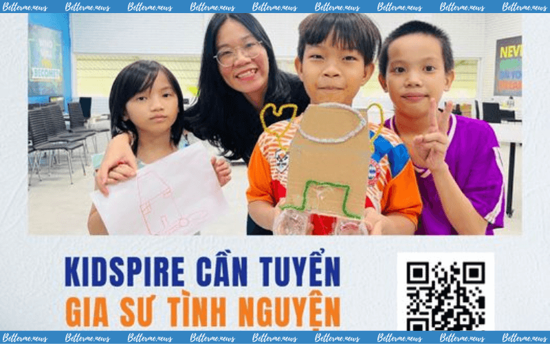 img of KIDSPIRE Việt Nam Tuyển Dụng Gia Sư Tình Nguyện