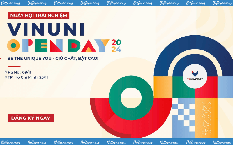 img of VinUni Openday 2024: Be The Unique You - Giữ Chất, Bật Cao!