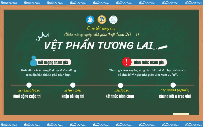 img of Cuộc Thi Sáng Tác “Vệt Phấn Tương Lai” Chào Mừng Ngày 20/11