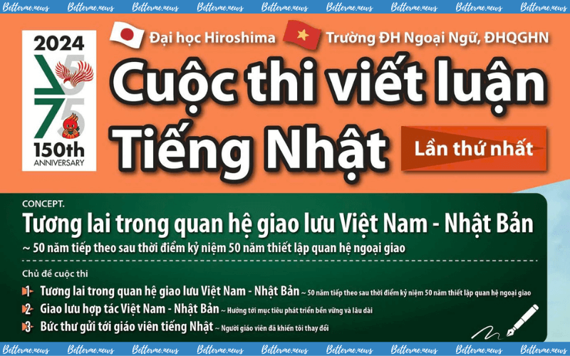 img of Cuộc Thi Viết Luận Tiếng Nhật Lần Thứ Nhất Mở Đơn Đăng Ký