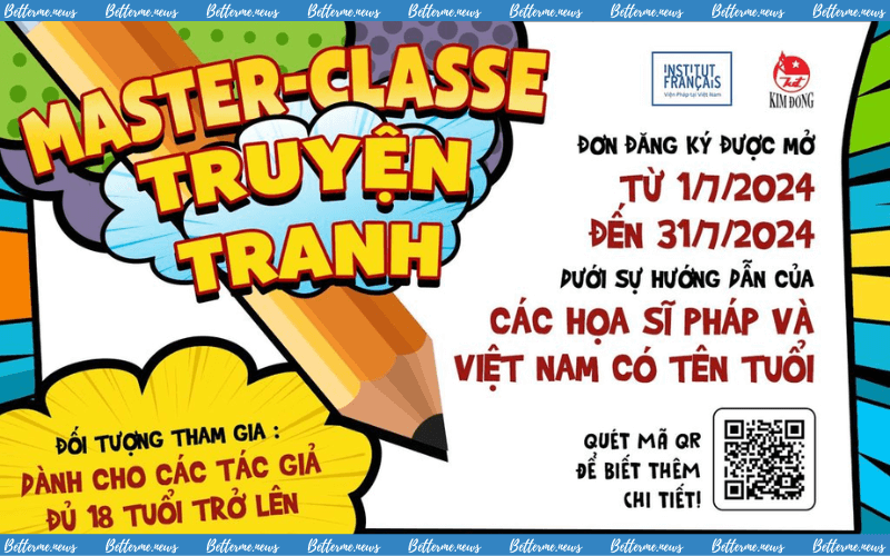 img of Đăng Ký Ngay Chương Trình Master – Classe Sáng Tác Truyện Tranh!