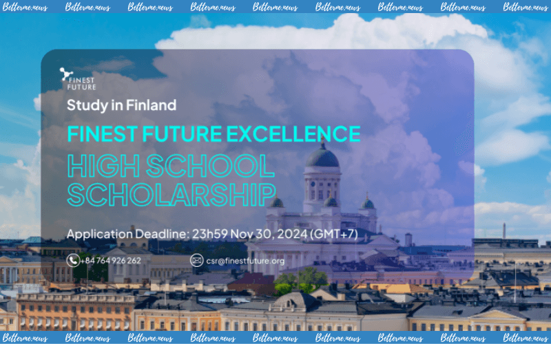 img of Học Bổng Toàn Phần Finest Future Excellence High School Scholarship 2024