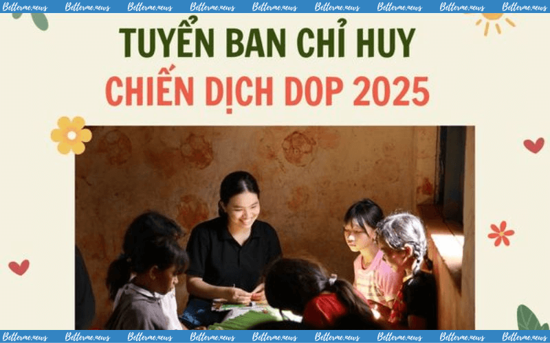 img of Chiến Dịch DOP 2025 Mở Đơn Tuyển Thành Viên Ban Chỉ Huy