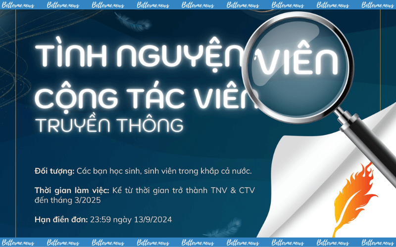 img of Dự Án Ngòi Tình Nguyện – Viết Cho Em Tuyển Tình Nguyện Viên Và Cộng Tác Viên Truyền Thông